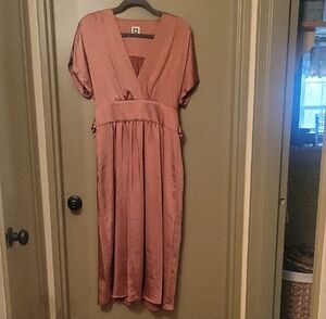 Anne Klein Dusty Rose Midi Dress
